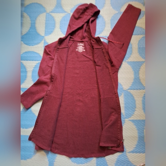 L.L Bean Women's Full-Zip Hoodie Size S Reg - Picture 3 of 15